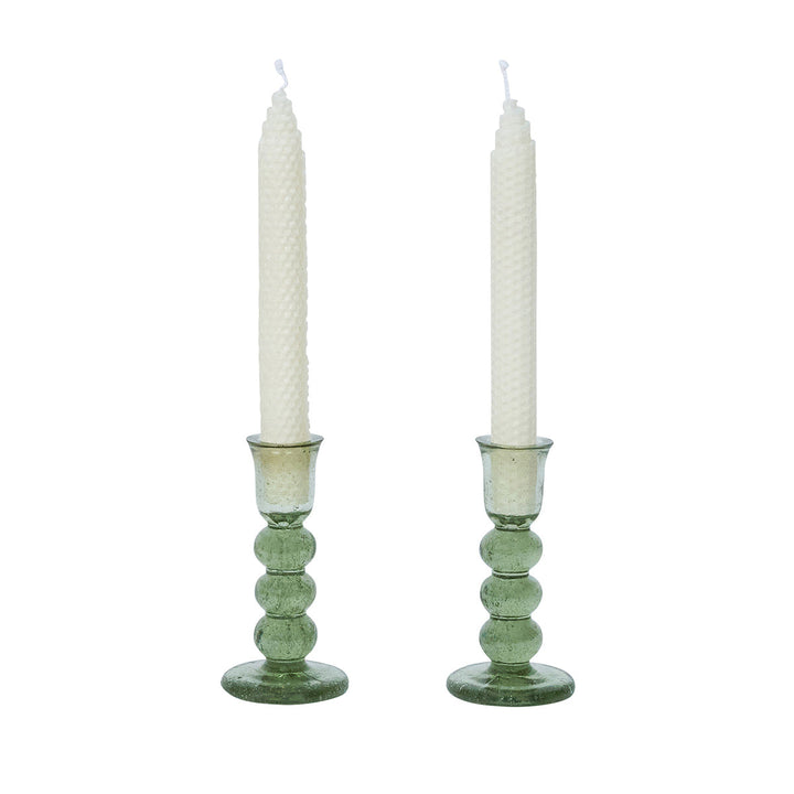 Provence 5" Candlestick Set/2 - Basil