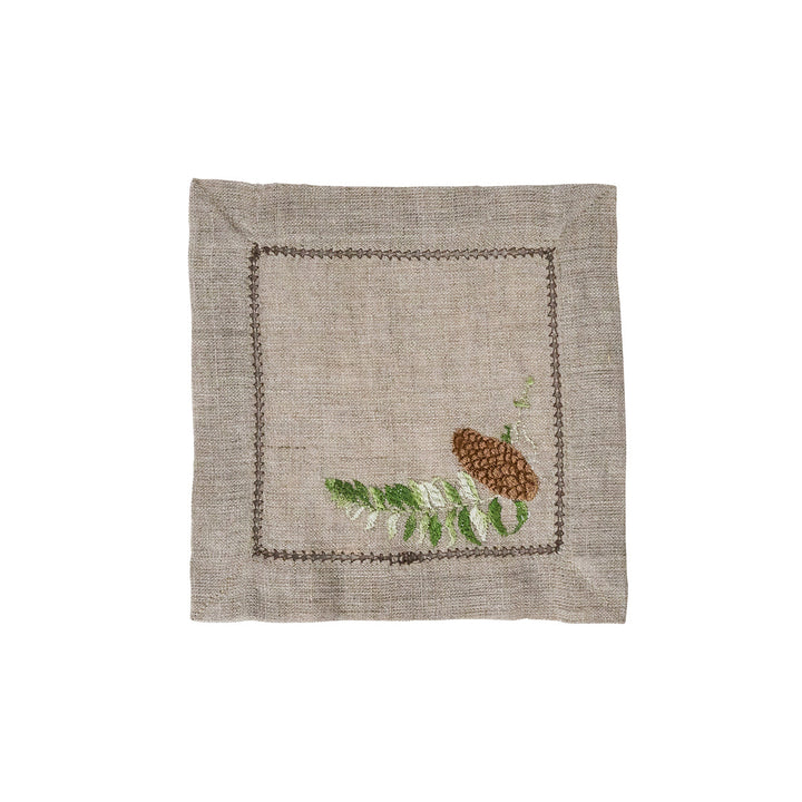 Forest Walk Cocktail Napkin Assorted Set/4 - Multi