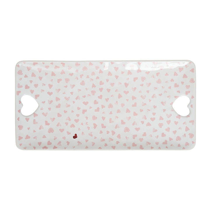 Love You More 16" Hostess Tray - Pink