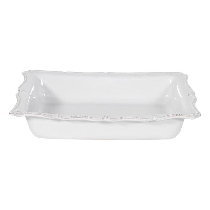 Berry &amp; Thread 17" Rectangular Baker - Whitewash