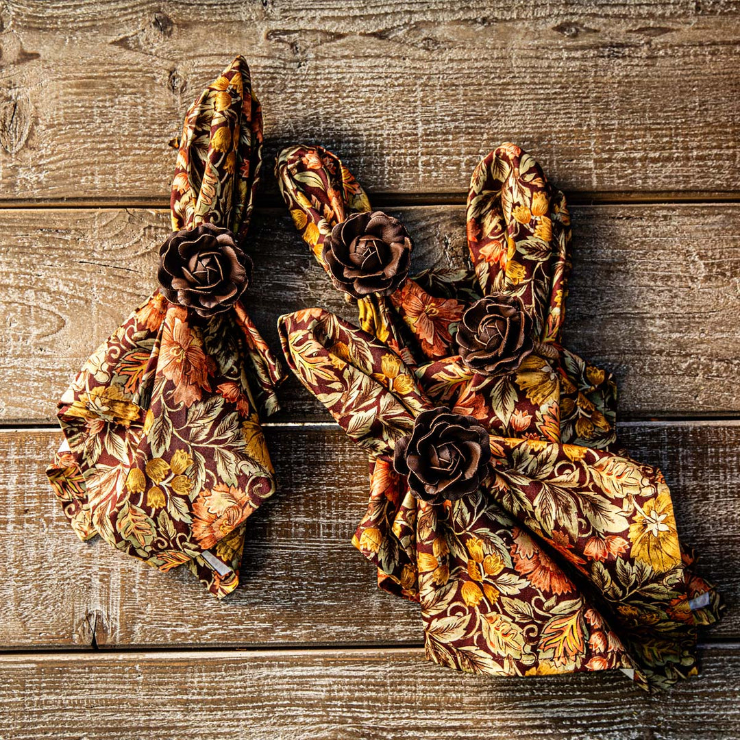 Willa Napkin Set/4 - Amber