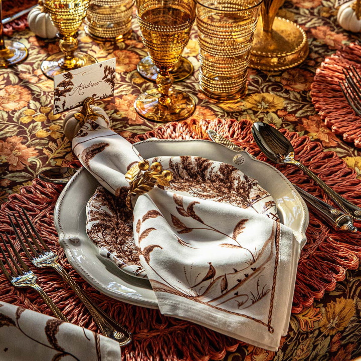 Country Estate Harvest Napkin Set/4