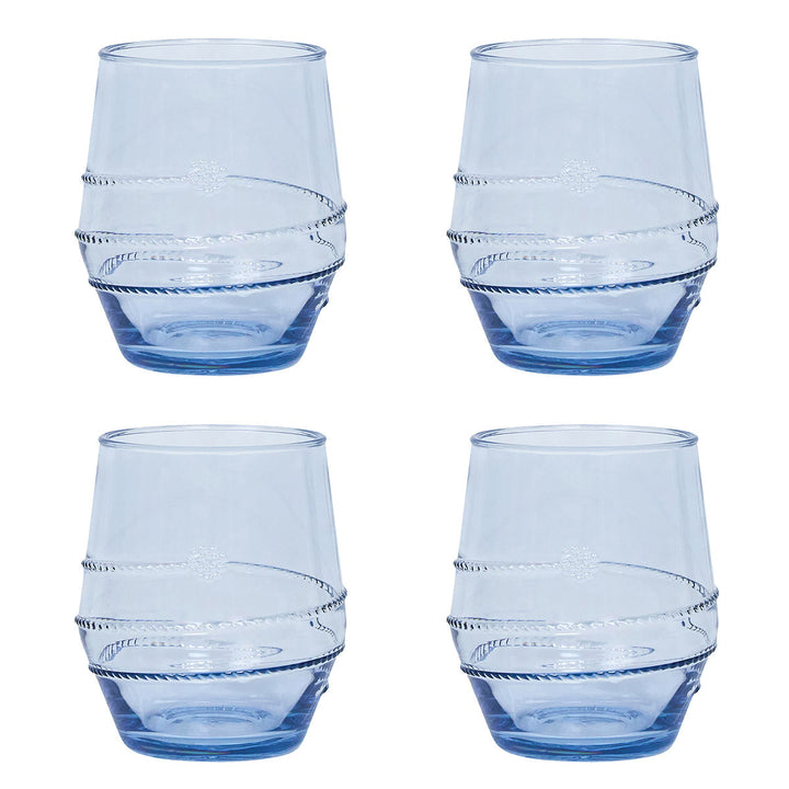 Amalia Acrylic Small Tumbler Set/4 - Ocean