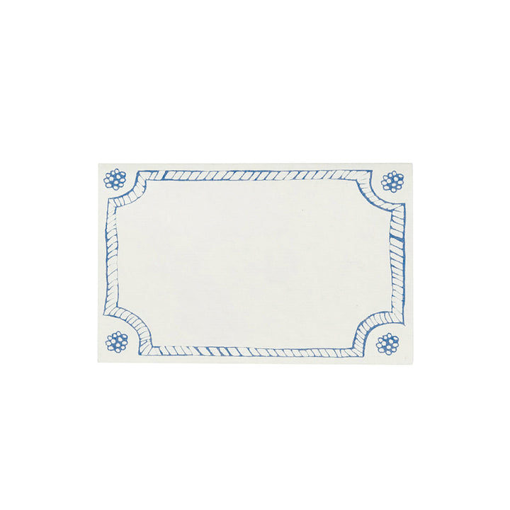 Berry &amp; Thread Place Card Set/12 - Chambray