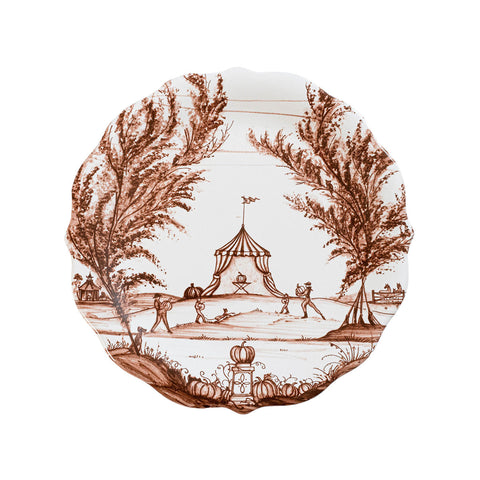 Country Estate Harvest Party Plate Assorted Set/4