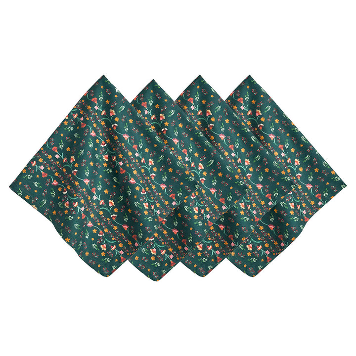 Klara Napkin Set/4 - Evergreen