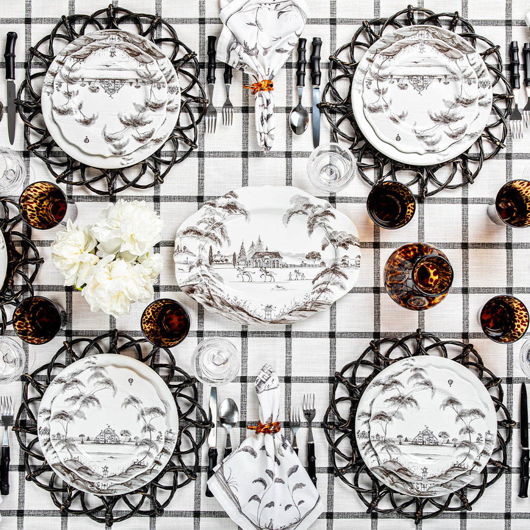 Country Estate 4pc Place Setting - Flint Grey
