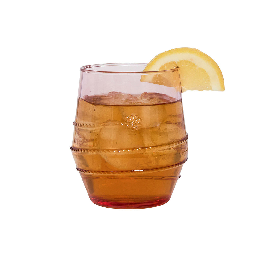 Amalia Acrylic Small Tumbler Set/4 - Coral