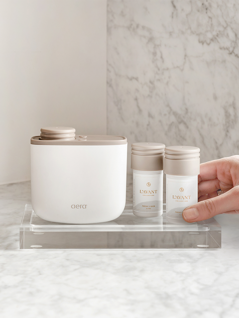 Aera - Mini Diffuser and Fresh Linen Capsule Bundle