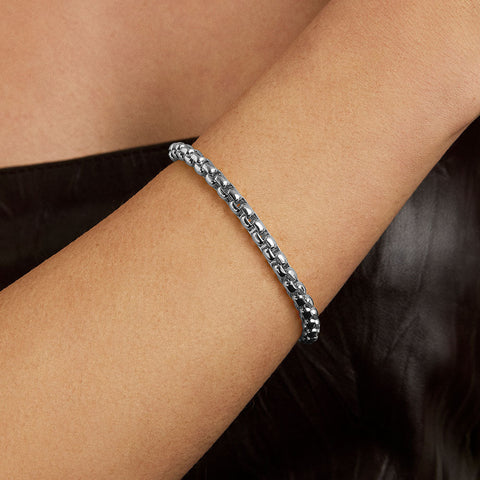 Tokyo Chain Bracelet - Silver