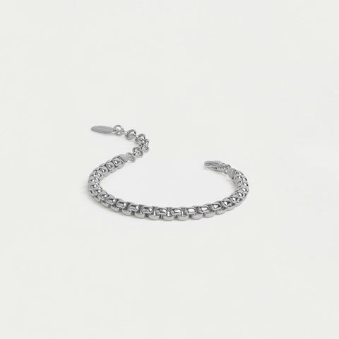 Tokyo Chain Bracelet - Silver