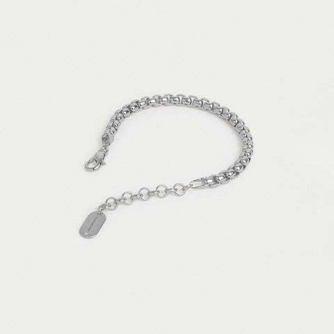 Tokyo Chain Bracelet - Silver