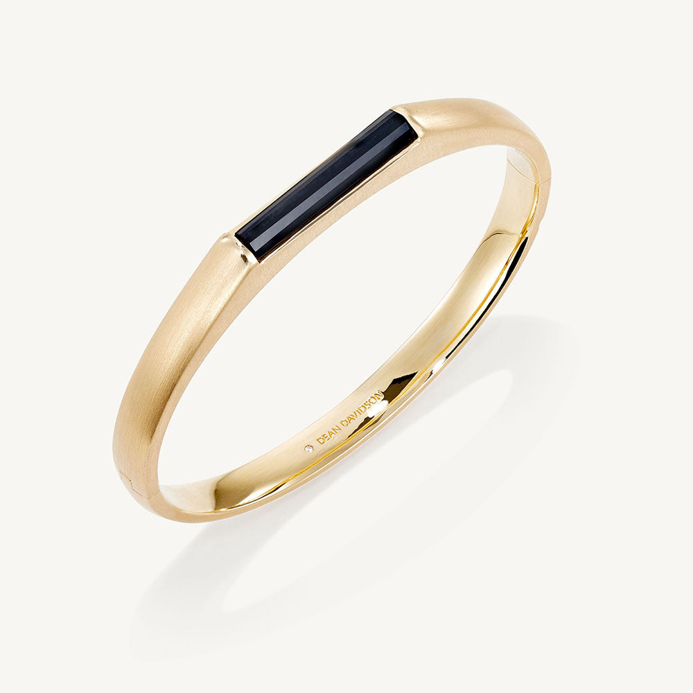 Revival Hinge Gemstone Bangle