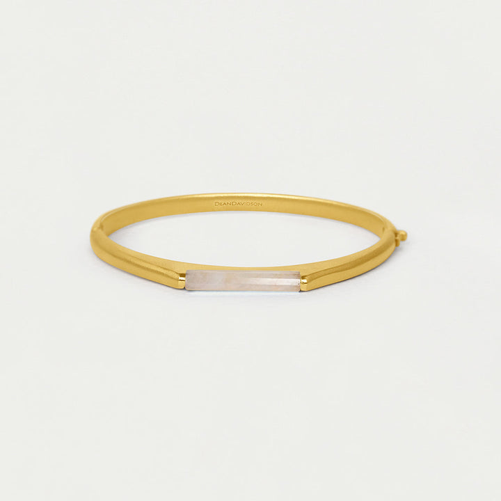 Signature Revival Hinge Gemstone Bangle