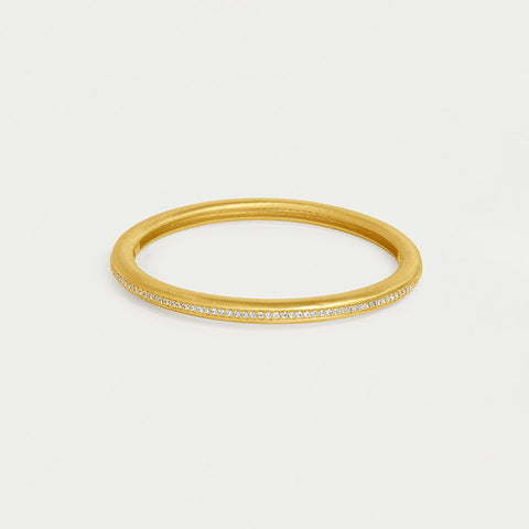 Colette Pavé Bangle Bracelet - Gold