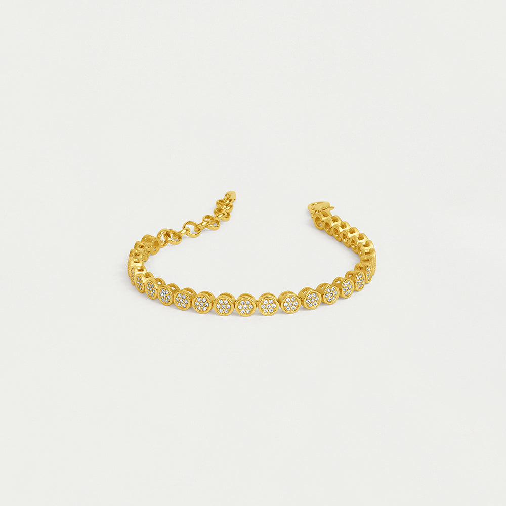 Mirabeau Pavé Tennis Bracelet