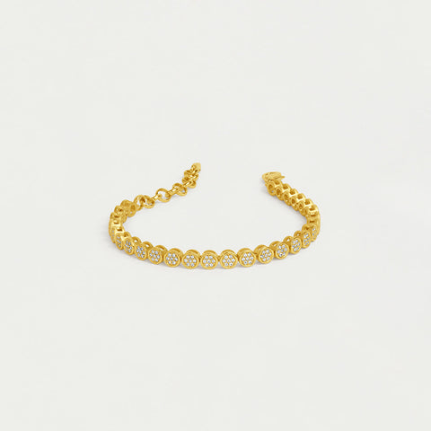 Mirabeau Pavé Bracelet - Gold