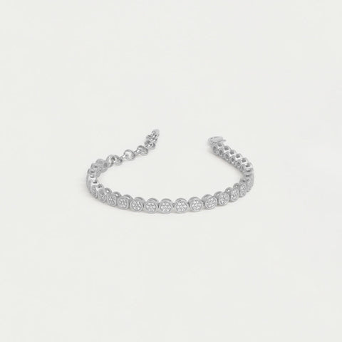 Mirabeau Pavé Bracelet - Silver