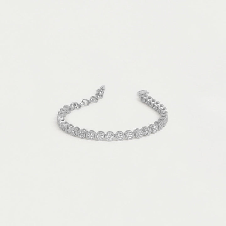 Mirabeau Pavé Tennis Bracelet