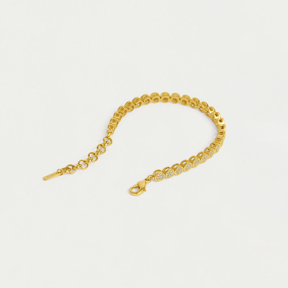 Mirabeau Pavé Tennis Bracelet