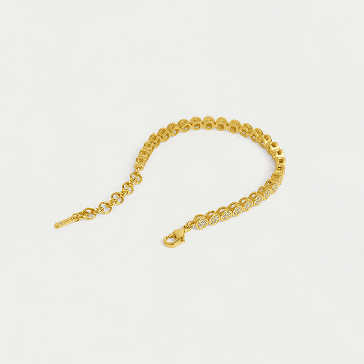 Mirabeau Pavé Tennis Bracelet