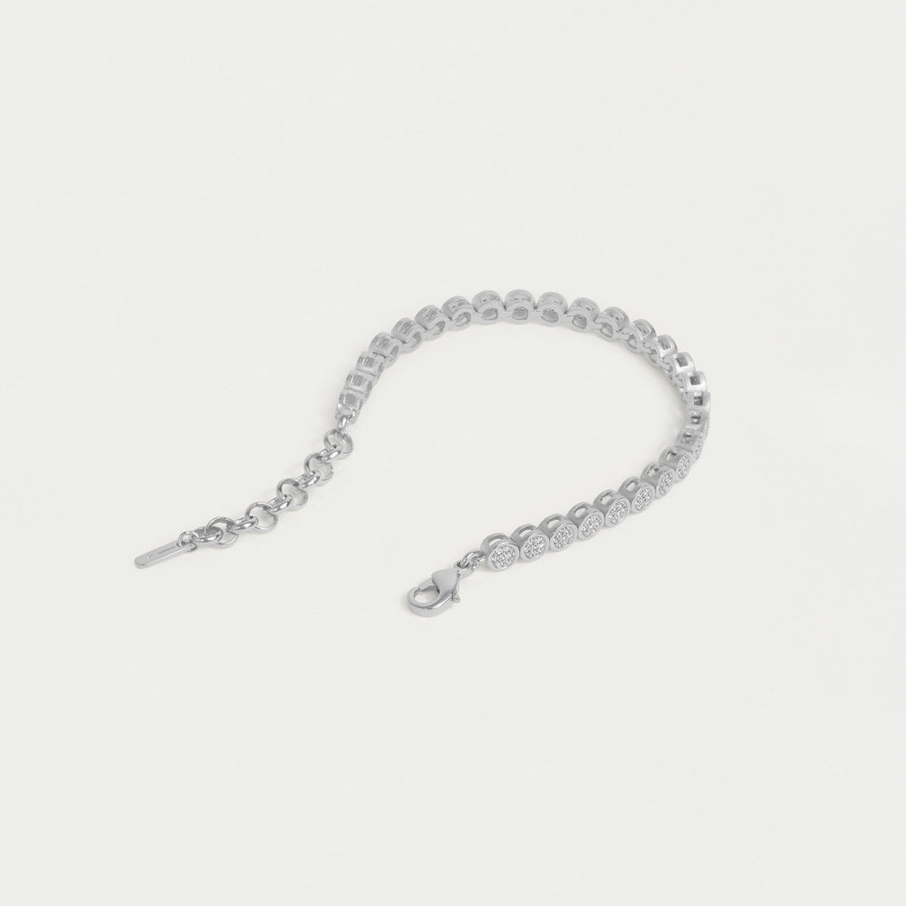 Mirabeau Pavé Tennis Bracelet