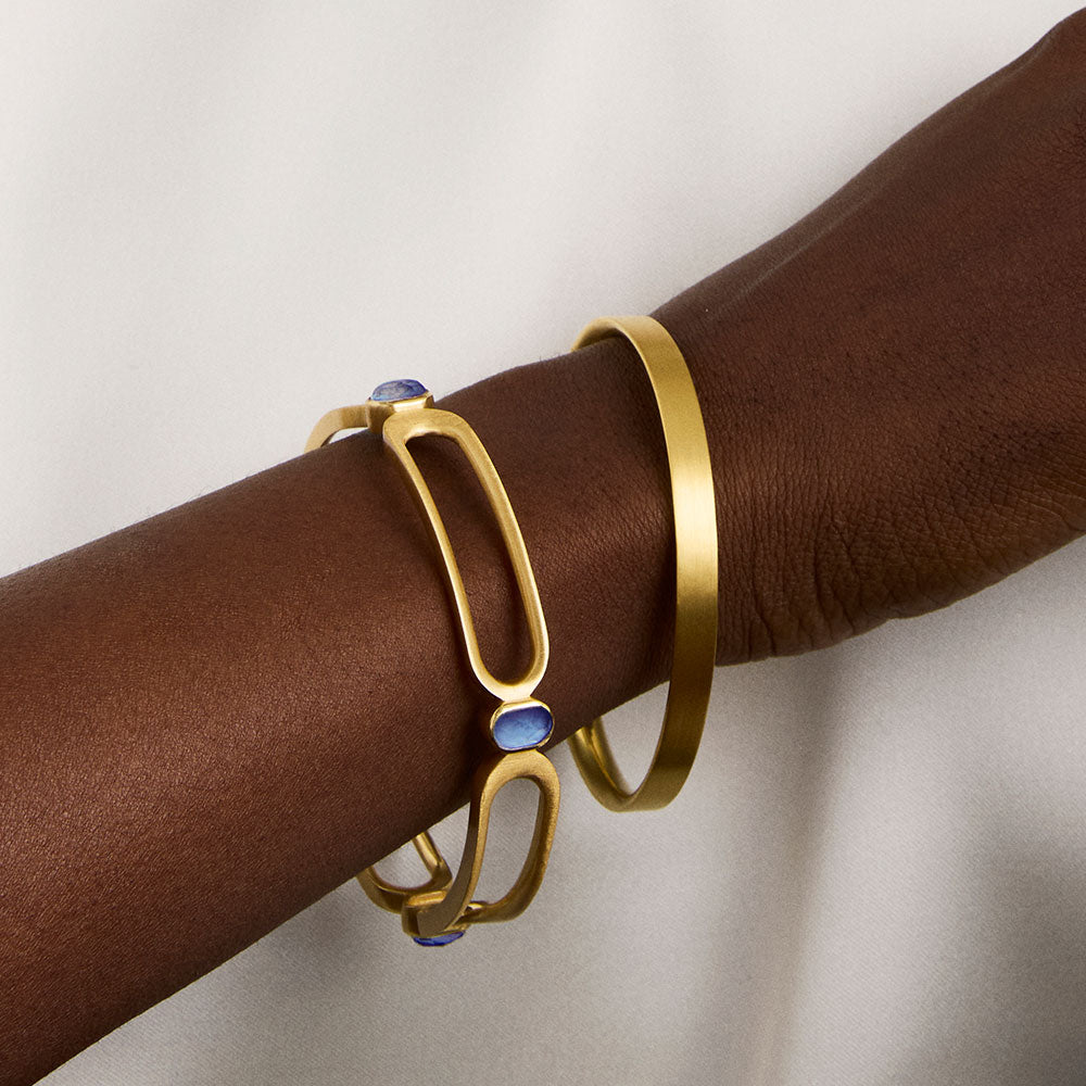 Bowery Gemstone Bangle
