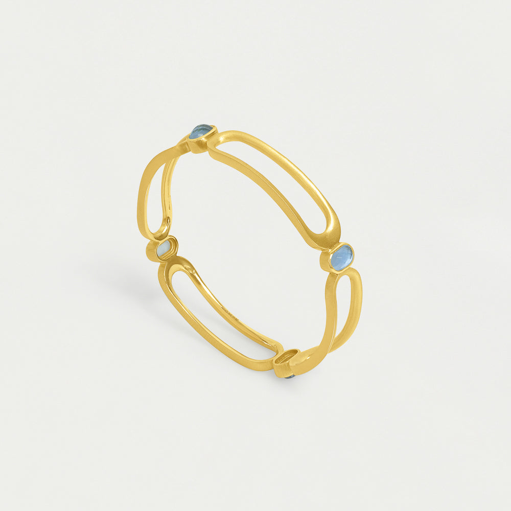 Bowery Gemstone Bangle