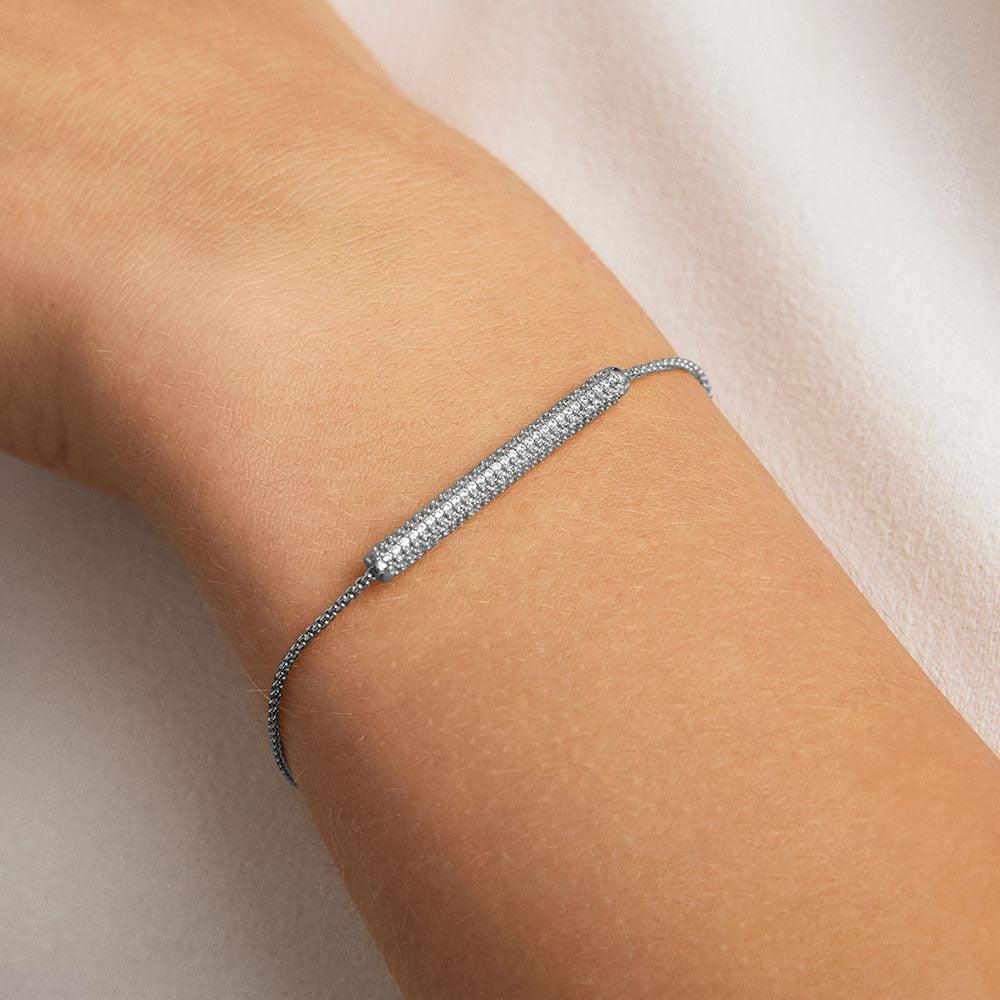 Juliette Pavé Chain Bracelet