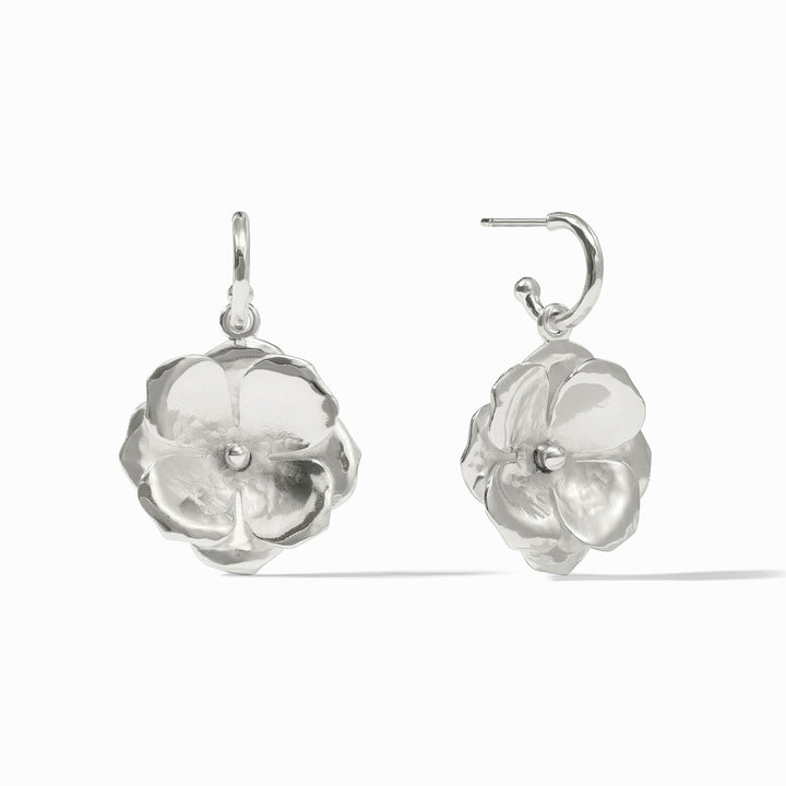 Bloom Hoop &amp; Charm Earring