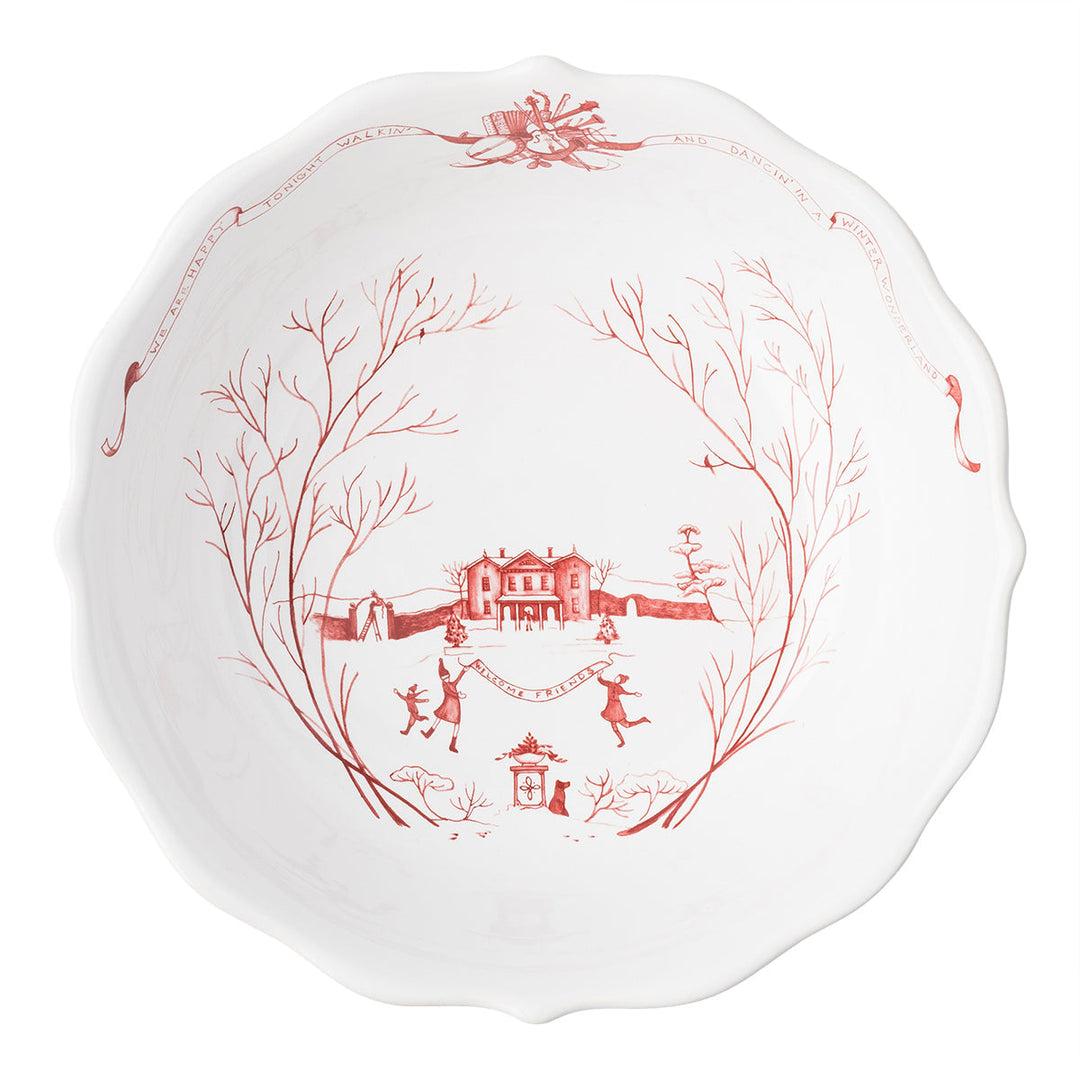 Country Estate Winter Frolic 10" Serving Bowl