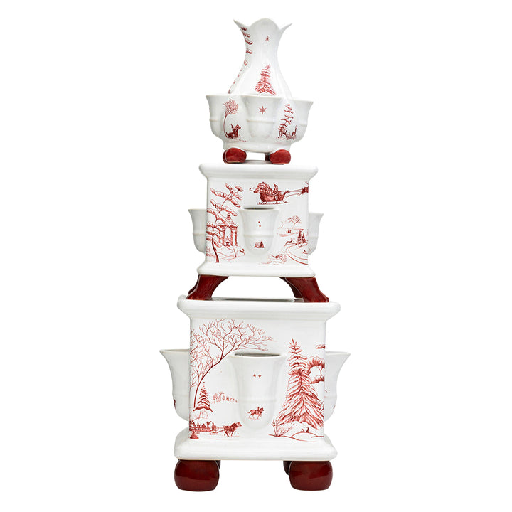 Country Estate Winter Frolic Tulipiere