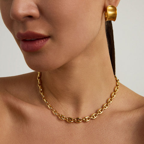 Capri Chain Necklace - Gold