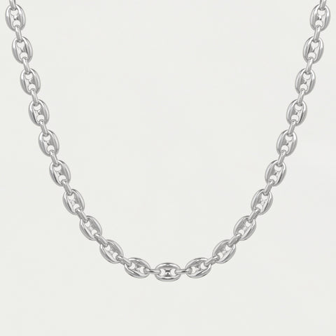 Capri Chain Necklace - Silver