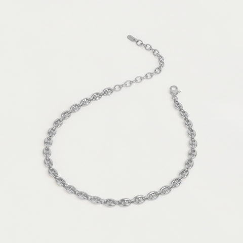 Capri Chain Necklace - Silver