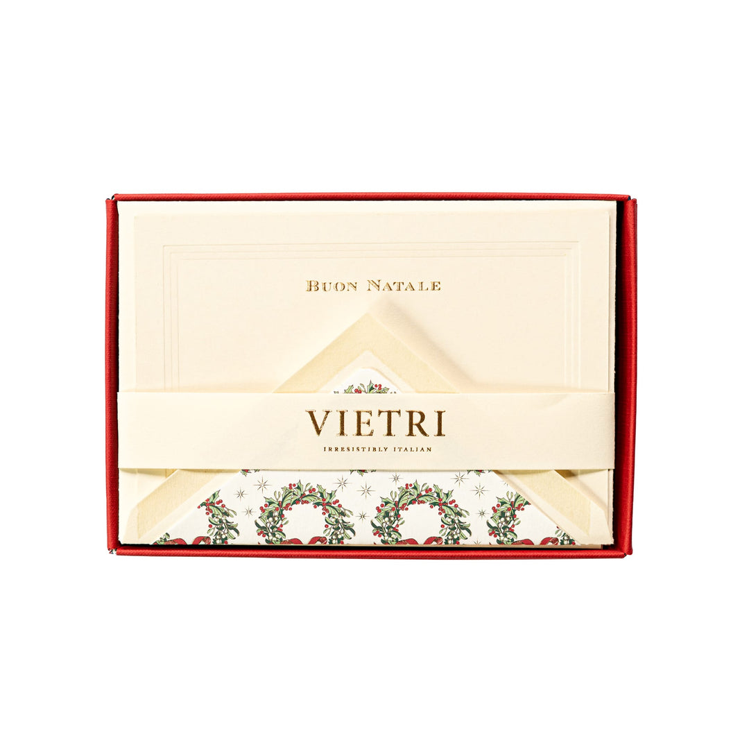 Carta Italiana Buon Natale Notecard Set (Pack of 10)
