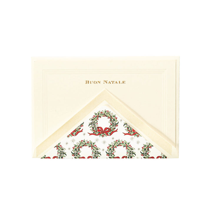 Carta Italiana Buon Natale Notecard Set (Pack of 10)