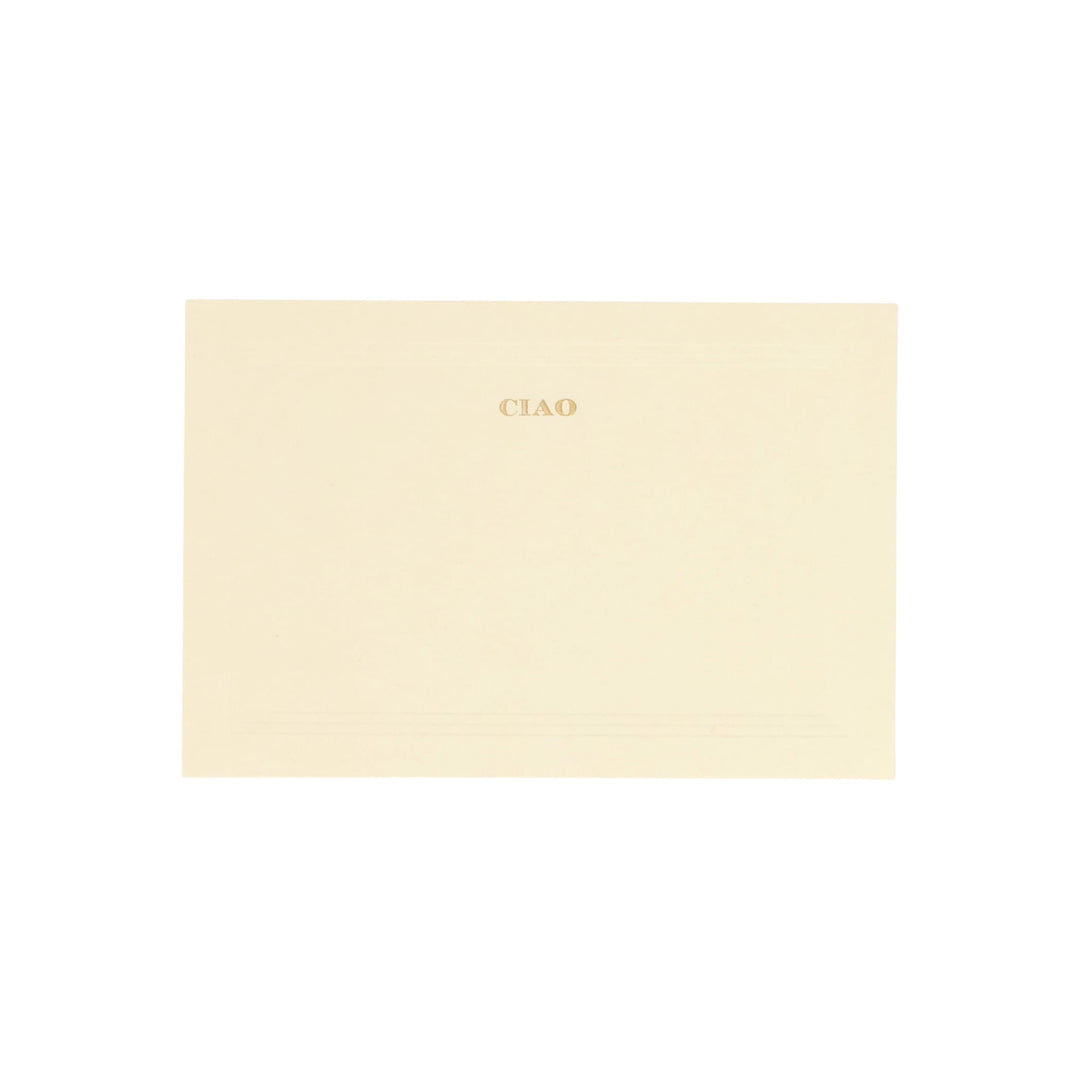Carta Italiana Ciao Notecard Set (Pack of 10)