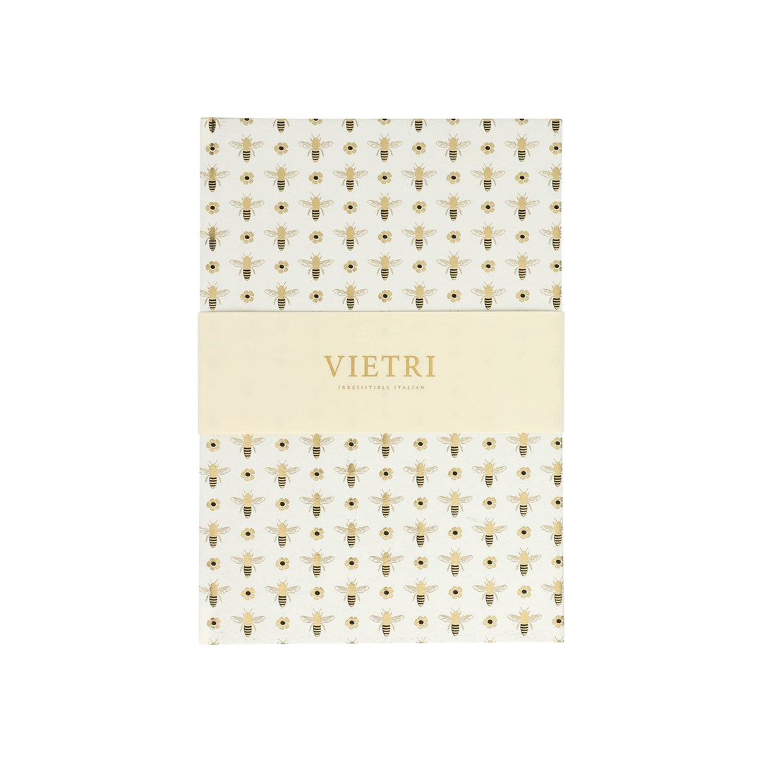 Carta Italiana Gold Bees Notebook