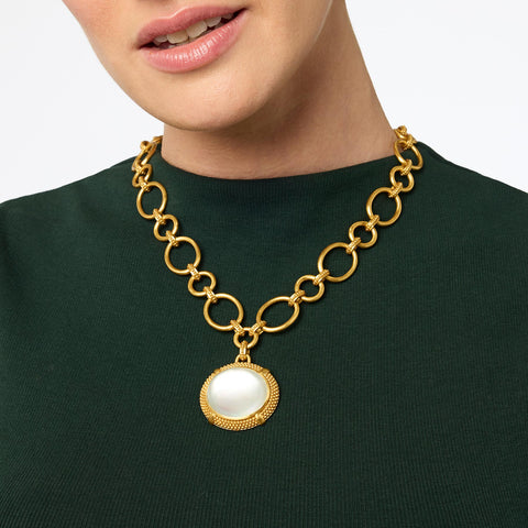 Cabochon Statement Necklace