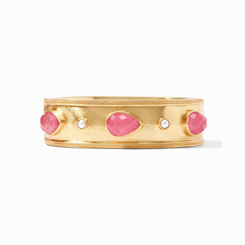 Cannes Stone Statement Hinge Bangle