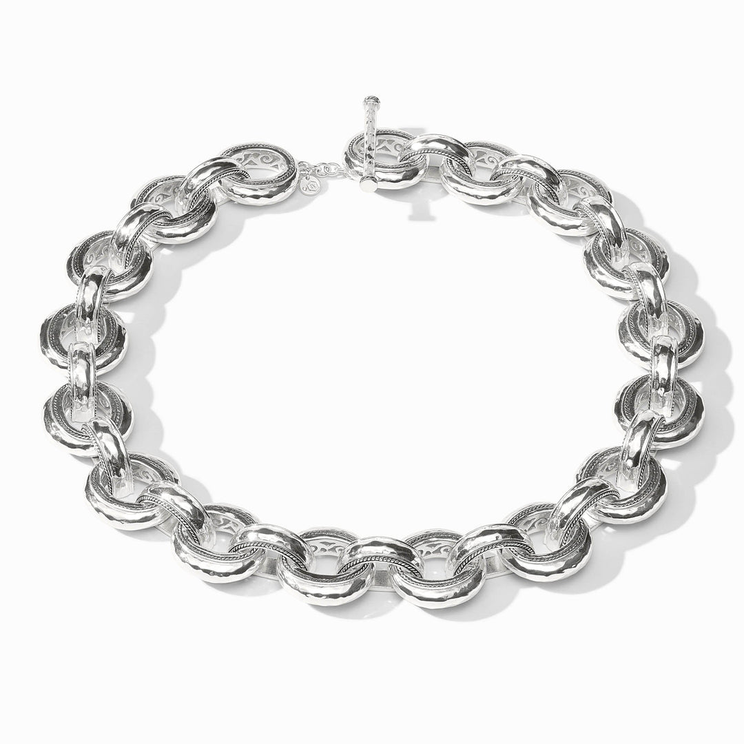 Cannes Demi Link Necklace / Silver
