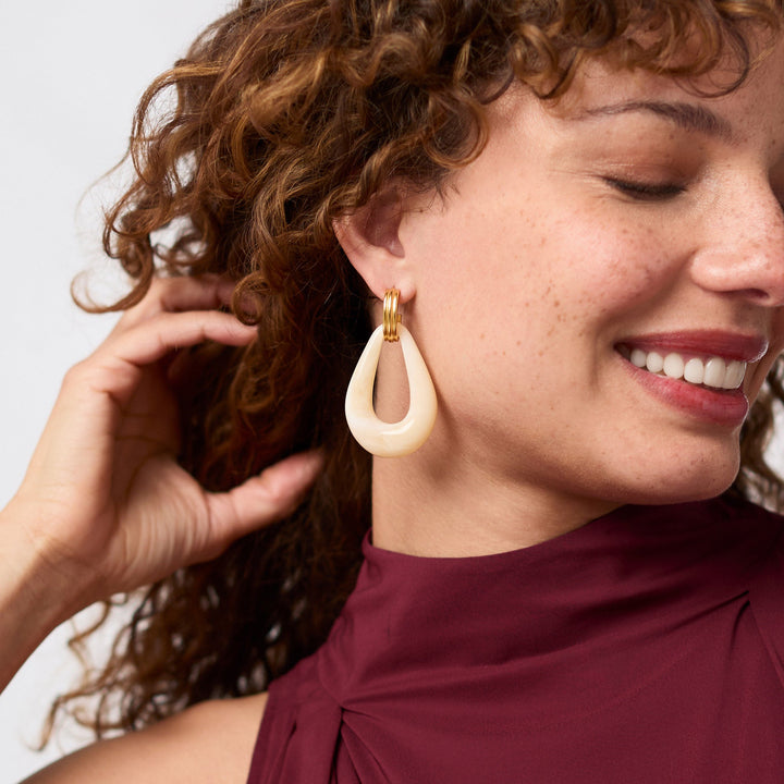 Carnaby Doorknocker Earring