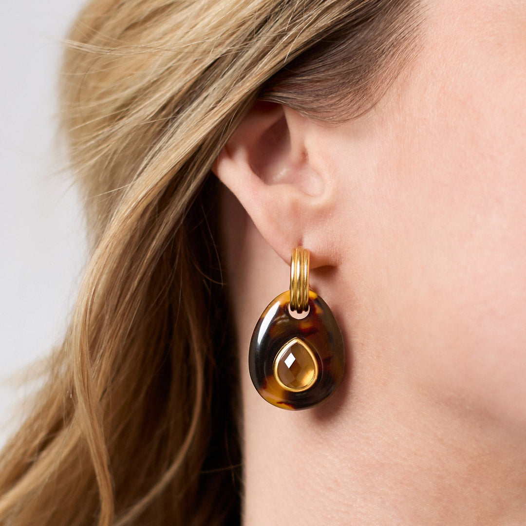 Carnaby Hoop &amp; Charm Earring