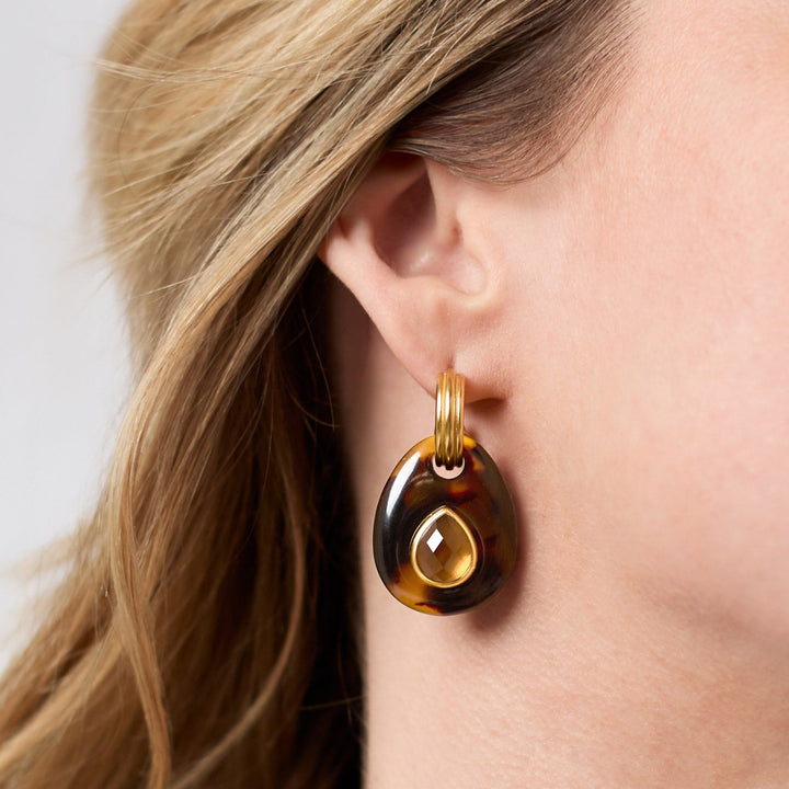 Carnaby Hoop &amp; Charm Earring