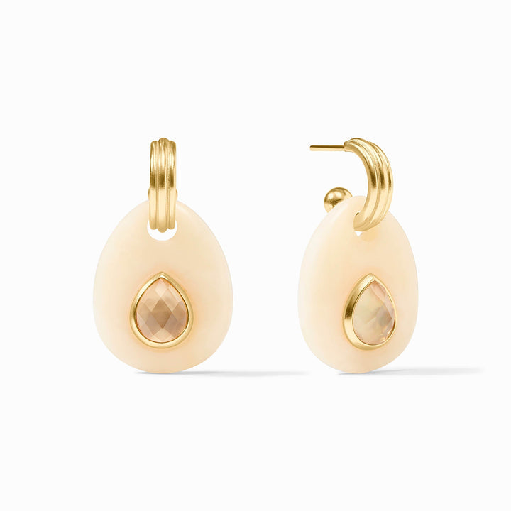 Carnaby Hoop &amp; Charm Earring