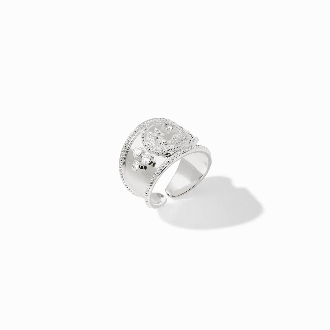 Coin Crest Ring