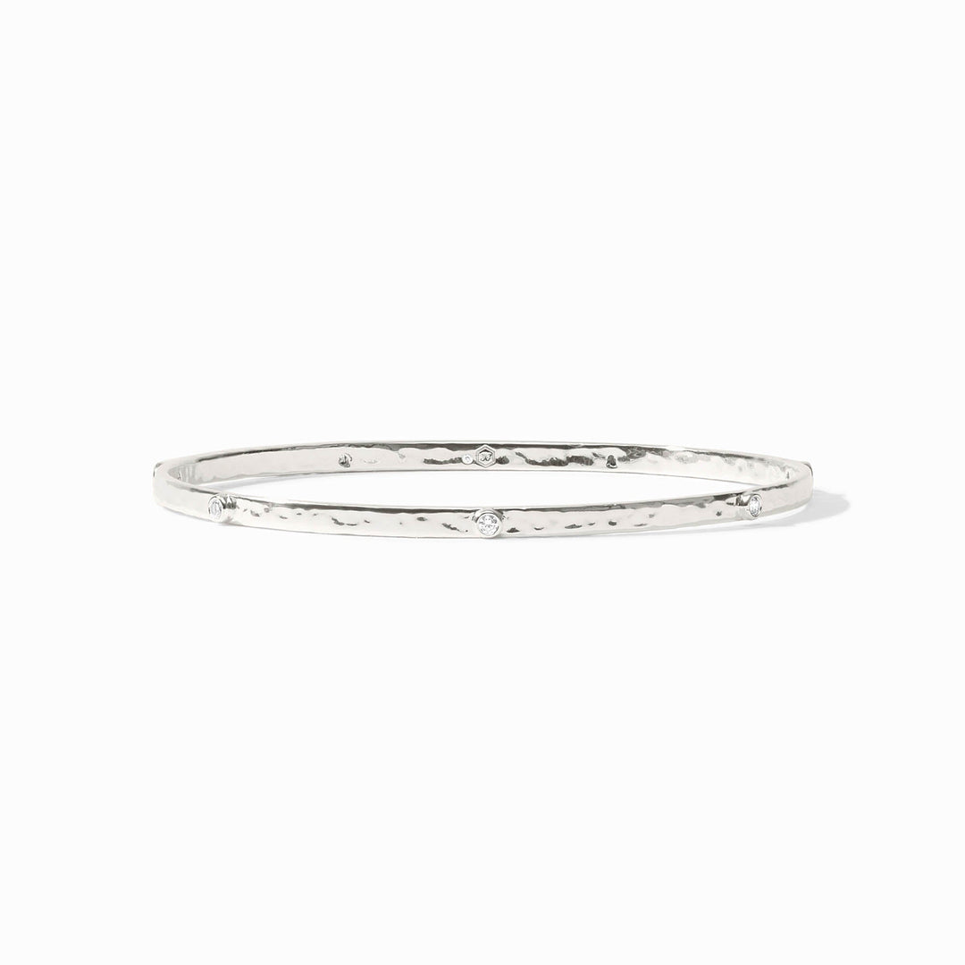 Crescent Stone Bangle