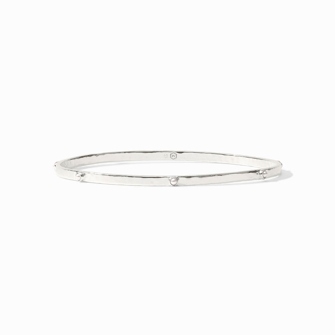 Crescent Stone Bangle