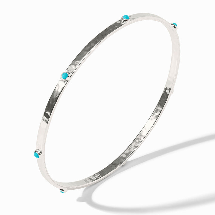 Crescent Stone Bangle